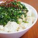 混ぜるだけ!ピリ辛ニラだれのくずしお豆腐丼