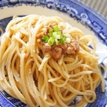 塩辛deラグーソース、塩辛味噌バターパスタ