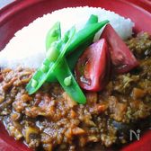 完熟トマトのキーマカレー