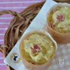 じゃが玉ベーコンのお豆腐マフィン