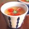 冷やし茶碗蒸し　トマトあんかけ
