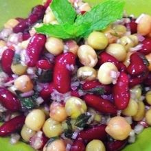 お豆とスペアミントのメキシカンマリネ
