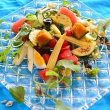 夏の美白対策～ごろごろグリル野菜サラダ