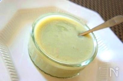 簡単ヘルシー、そら豆の豆乳ビシソワーズ