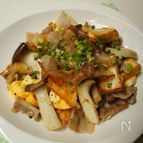 エリンギチャンプルー