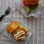 ハニ―マスタードチキンバーガ―