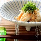 さっぱり焼きえのきの梅おかか和え