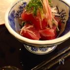 赤穂の天塩を使った和風マグロのポキ