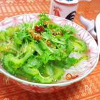 ◆ゴーヤーと干し海老のタイ風ぶっかけ飯◆お茶漬けカオトム
