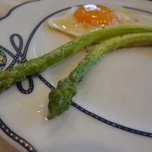 アスパラガスとパルミジャーノのオーブン焼き