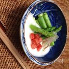 アスパラの山掛け