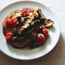 焼き野菜のクスクス和え