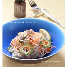 残った人参サラダから変身!カッペリーニランチ