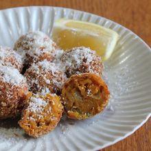 スパイスとミントのかぼちゃコロッケ