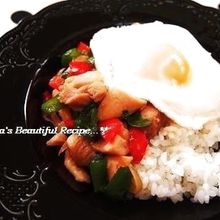 おうちでタイ料理☆ガパオご飯。