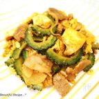 夏バテ防止に☆カレーゴーヤチャンプル。