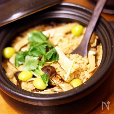 松茸ごはん
