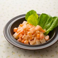 コロコロ長いもの明太サラダ