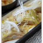 豚と白菜のきのこあんかけミルフィーユ仕立て