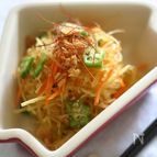 金糸瓜とさきいかの中華風和え物
