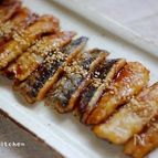 アジの照り揚げ〜山椒風味