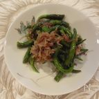 ひもとうがらしとちりめんじゃこの炒め物