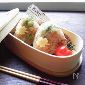 ツナレタスワイン醤油風味のおにぎり〜お弁当〜