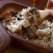 シリコンスチーマーで作る!レンジで簡単きのこご飯