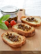 しいたけのカナッペ