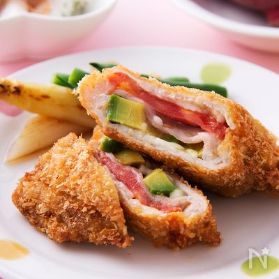 重ね重ねの豚カツは欲張りでヘルシー