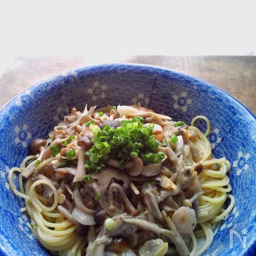 5種類のきのこの旨味をまとった秋のスパゲティ