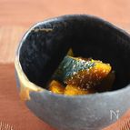 レンジで4分、みたらし胡麻南瓜♪