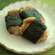 里芋もちの磯辺巻き
