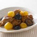 鶏肉と栗としいたけのうま煮