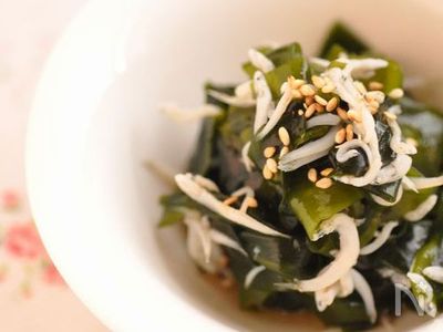 わかめとしらすの酢の物 By Rumi レシピサイト Nadia ナディア プロの料理家のおいしいレシピ