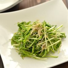 しらすたっぷり水菜のサラダ