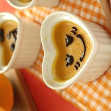 圧力鍋で簡単!裏ごし要らずのかぼちゃプリン♪