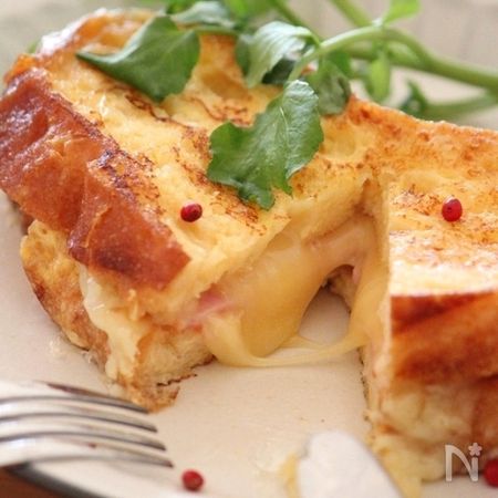 ハム チーズフレンチトースト By 栁川かおり レシピサイト Nadia ナディア プロの料理家のおいしいレシピ