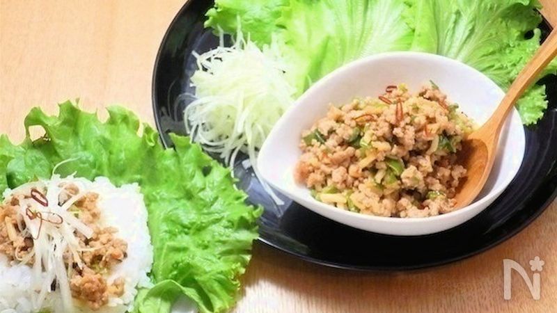 味噌レタスさん専用 ピリ辛肉みそ レタスで巻いて | レシピサイトNadia