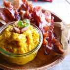 かぼちゃのサワークリームディップ☆
カリカリベーコン
