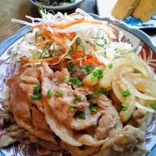 定番・豚の生姜焼き