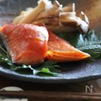 鮭のみりん漬け。