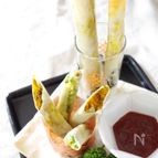 ハンバーグそぼろで☆パリパリかぼちゃスティック