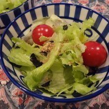 レタスと海苔のサラダ
