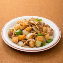 きたやさいの梅オイスターソース炒め