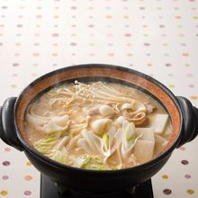 野菜たっぷり豆乳鍋