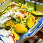 キャベツの甘さ感じる温野菜