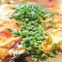 舞茸ベーコン豚平焼き