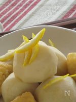 サトイモとお揚げの煮物