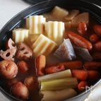 ストウブでことこと塩おでん♪